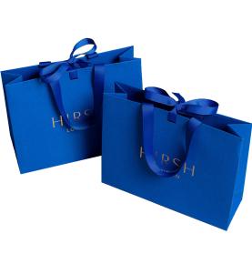 Custom Folding Shopping Gift Bags Wedding Packaging Paper Bags For Cosmetic Packaging 