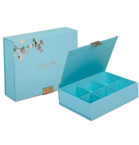 Custom Lemerald Green Luxury Decoration Sweet Candy Favor Box Packaging Paper Eid Mubarak Gift Box