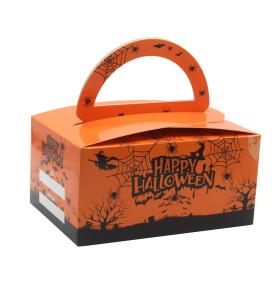 Manufacturer Custom Logo Printed Halloween Favor Sweet Candy Packaging Gift Boxes 