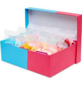 Wholesale Custom Logo Large Wedding Party Candy Box Eid Mubarak Sweet Packaging Box With Inserts 