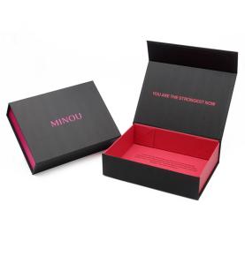 Customizable Designer Book Folding Magnetic Gift Boxes Jewelry Packaging Book Shape Box With Logo