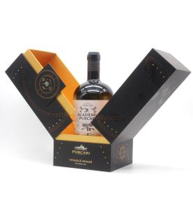 Premium Custom Cardboard Double Door Whisky Wine Vodka Spirit Packaging Boxes Liquor Bottle Gift Box